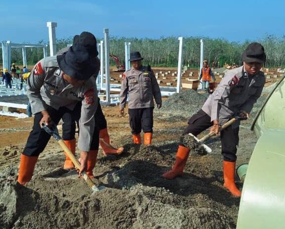  Polda Sumut Hadir Tanpa Jeda, Pulihkan Harapan Warga Terdampak Bencana di Batang Toru