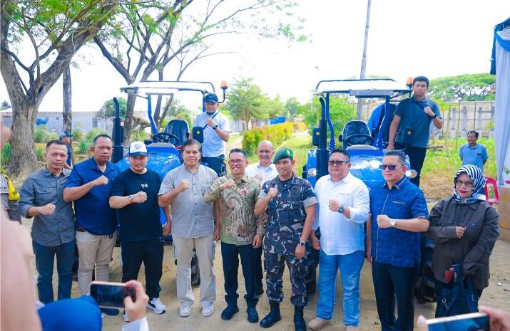  Serahkan Traktor dan Combine Harvester, Wakil Wali Kota Medan Yakin Produktivitas Petani Akan Meningkat