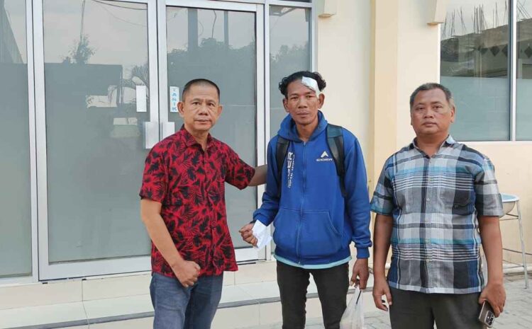  Ketua Pewarta Polrestabes Medan Jenguk Istri Wartawan Sumut24 Yang Dirawat di ICU