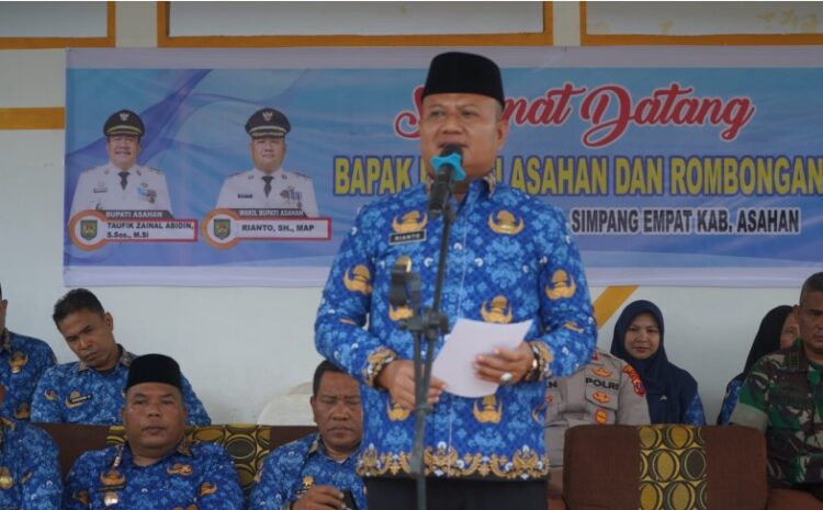  ‎Wabup Asahan Salurkan 500 Paket Sembako Untuk Warga Terdampak Banjir di Desa Sei Dua Hulu