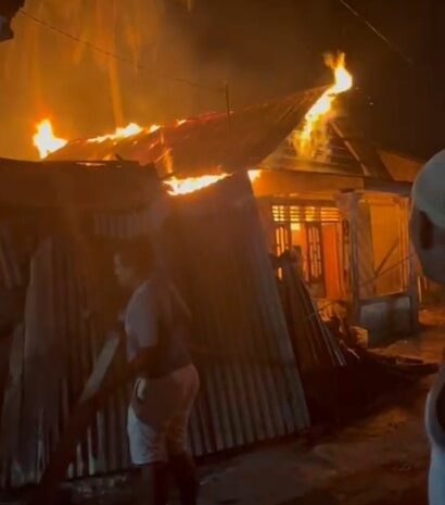  Satu Unit Rumah di Desa Nagur Ludes Terbakar Saat Warga Sedang Sholat Tarawih