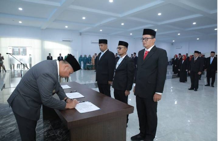  Bupati Asahan Lantik Pejabat Pimpinan Tinggi, Administrator dan Pelaksana