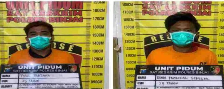  Dua Pencuri Honda Beat Diamankan Polres Binjai