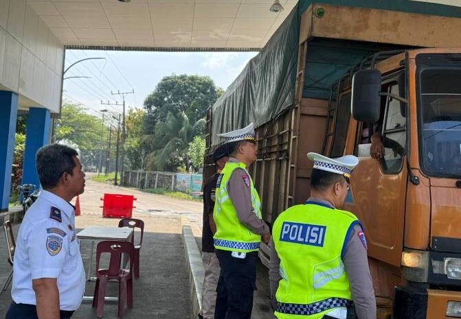  Satlantas Polres Batubara Inspeksi Mendadak, Pastikan Keselamatan Lalu Lintas