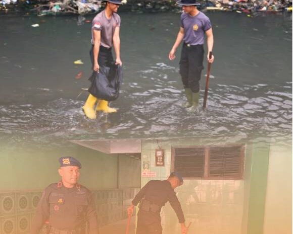  Aksi Jumat Bersih Brimob Sumut, Bukti Kehadiran Polri di Tengah Masyarakat