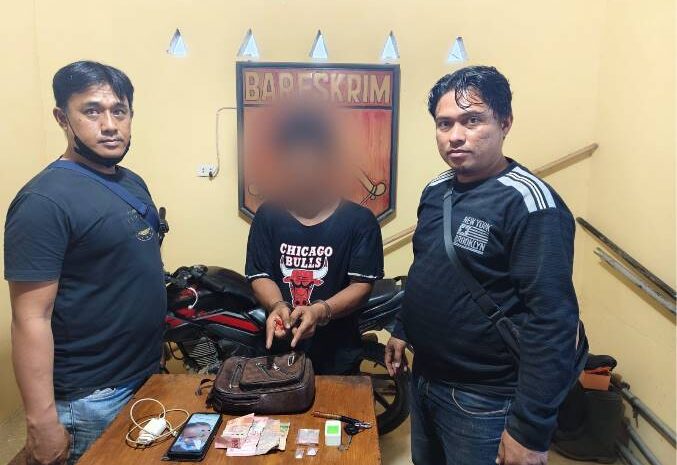  Polsek Bosar Maligas Respon Cepat Gerebek Pengedar Sabu