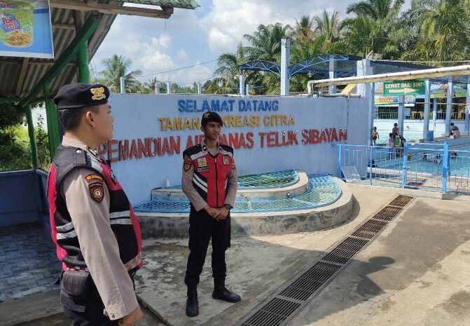  Polres Batubara Kawal Keamanan Tempat Wisata, Pastikan Situasi Aman dan Kondusif