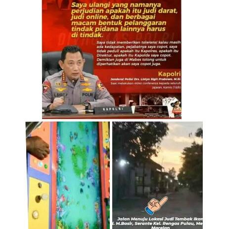  Diduga Ada Las Vegas di Jalan M Basir Tanah Serante Marelan, Buka 24 Jam