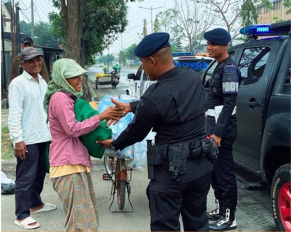  Tak Sekadar Tugas, Brimob Sumut Bawa Kepedulian Lewat Minggu Kasih