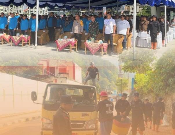  Dari Pantai Parapat Untuk Indonesia Asri, Brimob Polda Sumut Bergerak Bersama Forkopimda dan Masyarakat