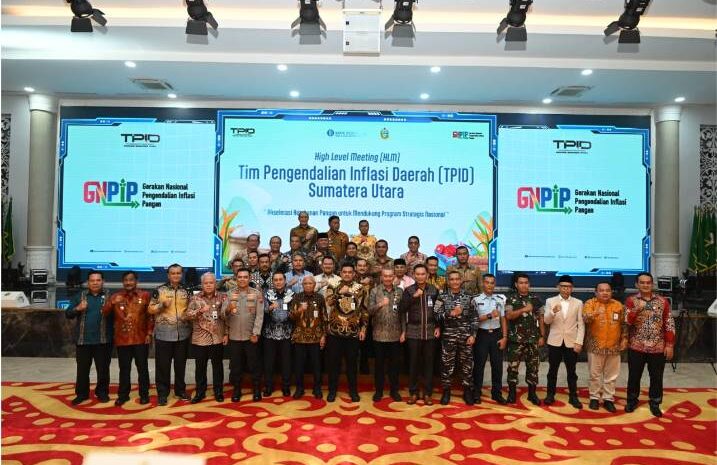  Wabup Asahan Hadiri High Level Meeting TPID Sumut, Pemkab Siap Perkuat Pengendalian Inflasi Jelang Ramadhan dan Idul Fitri