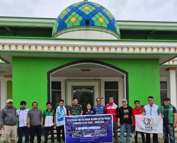  Danramil dan Camat Bahodopi Lepas Tim Relawan SP/SB Peduli Bencana Ke Aceh dan Sumatera