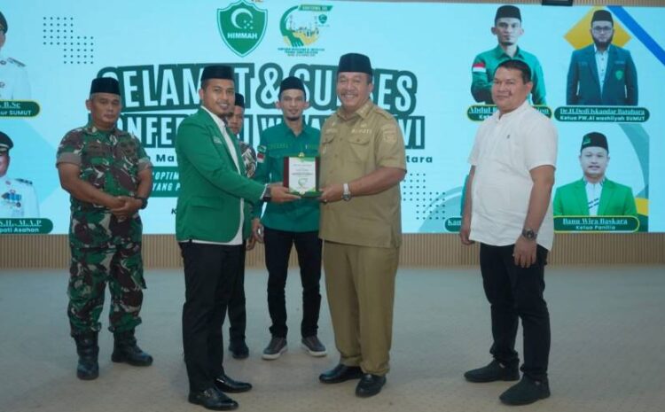  Konferensi Wilayah XVI HIMMAH Sumut Digelar di Asahan