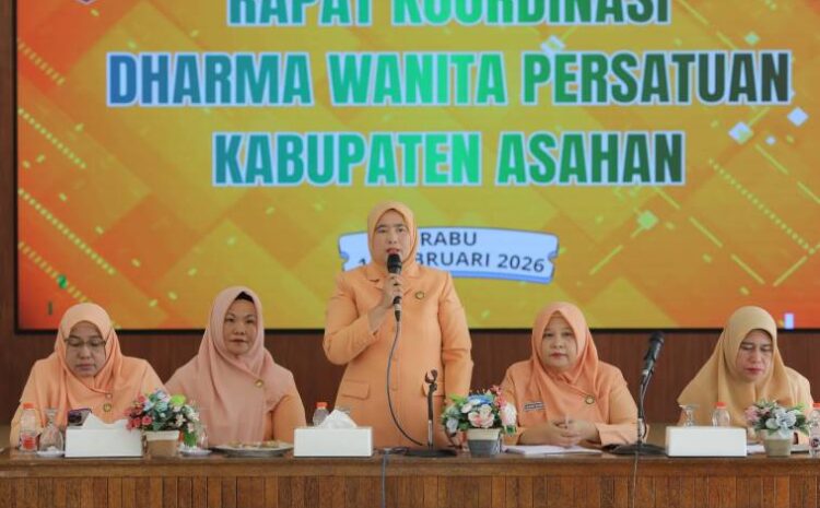  Rapat Koordinasi dan Konsolidasi Program Kerja Dharma Wanita Persatuan Kabupaten Asahan Tahun 2026