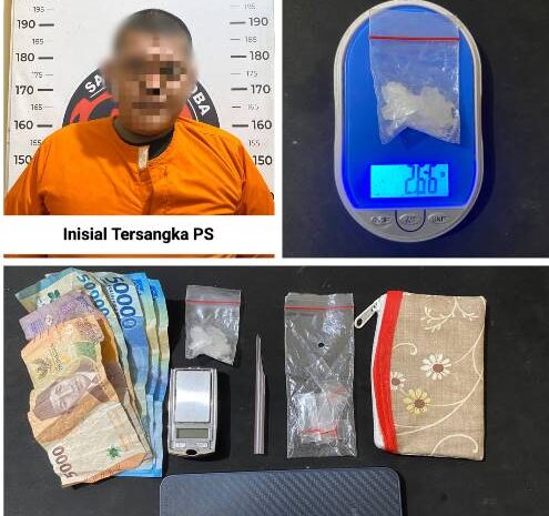  Polres Batubara Tangkap Pengedar Sabu di Dusun VII Desa Petatal