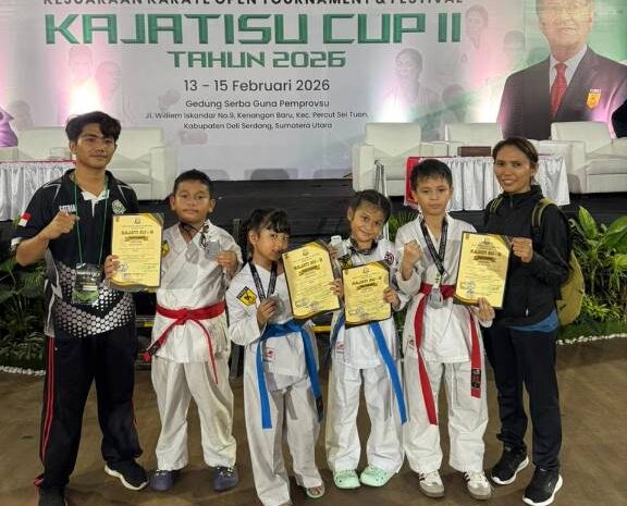  Atlet Dojo Inkanas Polres Batubara Berprestasi, Raih 4 Medali Perak di Kajatisu Cup II