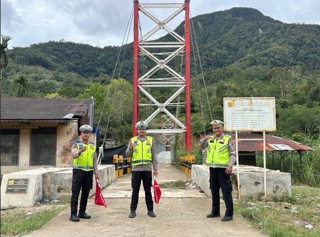  Libur Hari Raya Imlek 2577, Polres Pakpak Bharat Patroli Kota dan Antisipasi Macet Serta Laka Lantas