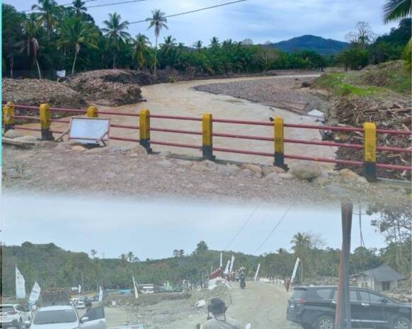  Brimob Hadir di Tengah Ancaman Banjir, Pantau Langsung Kondisi Sungai Garoga