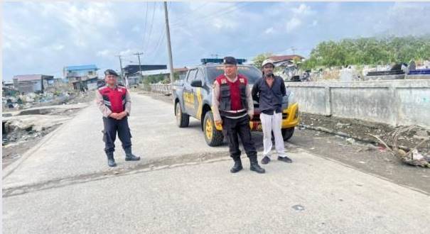  Sat Samapta Polres Pelabuhan Belawan Gelar Patroli Gabungan Cegah Kejahatan Jalanan