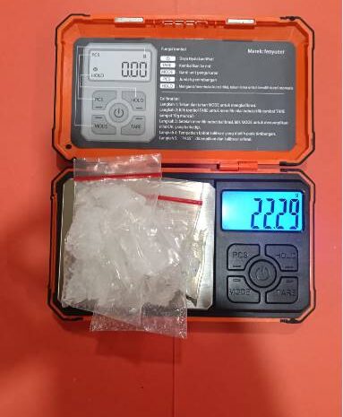  Satres Narkoba Polres Morowali Ungkap Kasus Sabu 22,29 Gram di Bungku Tengah