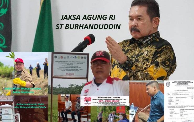 Jaksa Agung Minta Tertib Objek Sitaan, Kebun Sawit Sitaan Kejatisu Tetap Dipanen, Akuang Raup Miliar, FKSM APH di Sumut Tak Mampu Jaga Objek Sitaan