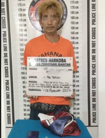  Miliki Ganja 1,10 Gram, Warga Siantar Martoba Tidur di Sel Polres Pematangsiantar