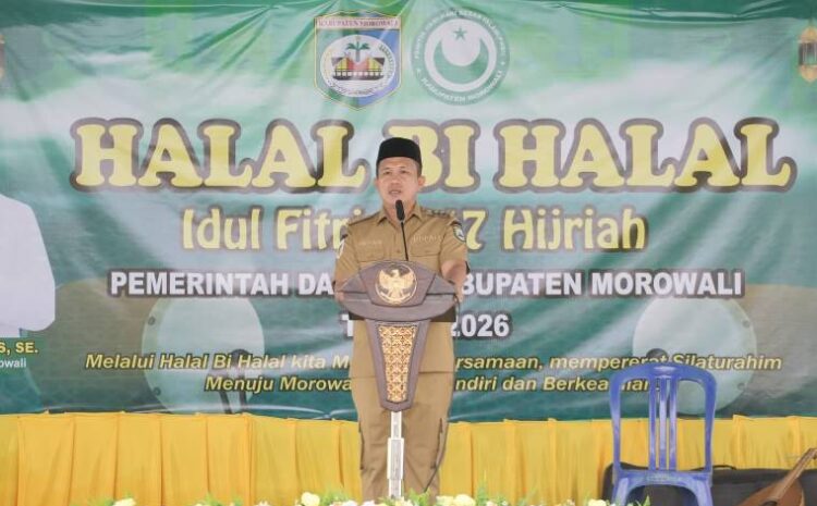 Momentum Halal Bi Halal Bupati Iksan, Pemkab Morowali Bangun Kebersamaan Untuk Percepatan Pembangunan