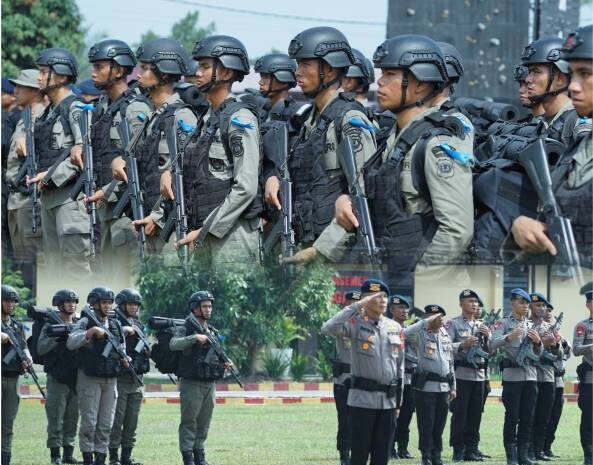  Bentuk Jiwa Korsa dan Mental Baja, Brimob Sumut Gelar Pembinaan Tradisi Bintara Remaja