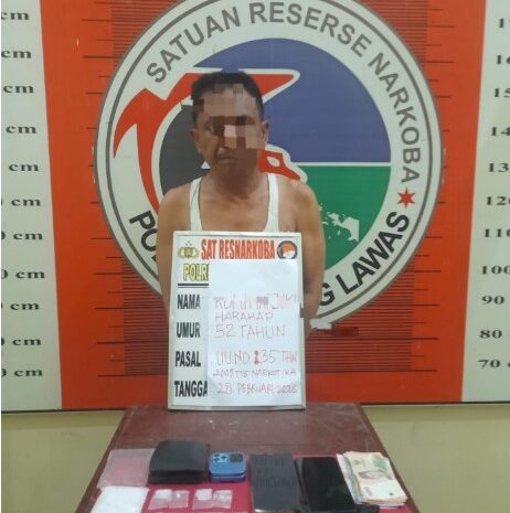  Pengedar Sabu di Barumun Diringkus Polisi