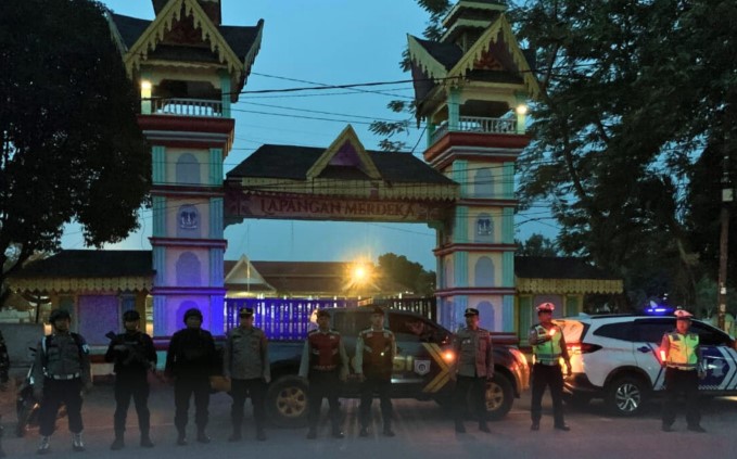  Patroli Subuh Ramadhan, Brimob Polda Sumut dan Polres Tebing Tinggi Pastikan Kota Tetap Aman dan Kondusif