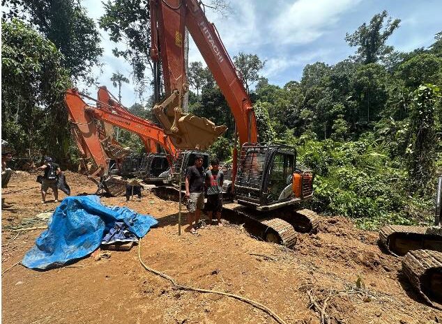  Polda Sumut Tangkap 7 Orang di Tambang Emas Ilegal Madina