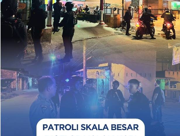  Patroli Skala Besar Digelar Malam Hari, Brimob Sumut Dukung Pengamanan Belawan