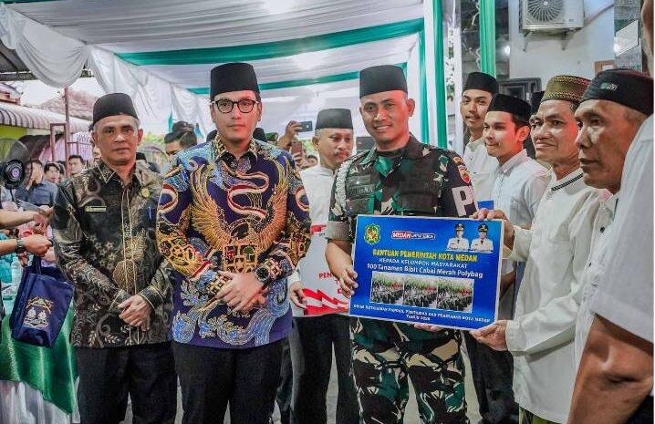  Safari Ramadan di Masjid Al-Ikhlas Medan Timur, Rico Waas Dorong Pengaktifan Poskamling di Seluruh Lingkungan Kota