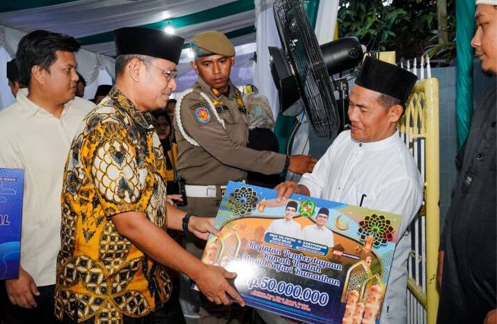  Safari Ramadan Pemko Medan Jangkau Masjid di Permukiman, Perkuat Kebersamaan Dengan Warga