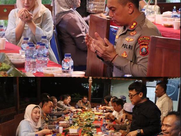  Kapolres Binjai Buka Puasa Bersama Pejabat Utama, Jelang Pergeseran Pasukan Ops Ketupat Toba 2026
