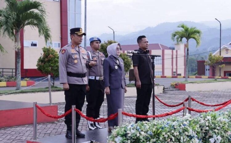  Polres Morowali Laksanakan Apel Gelar Pasukan Operasi Ketupat Tinombala 2026