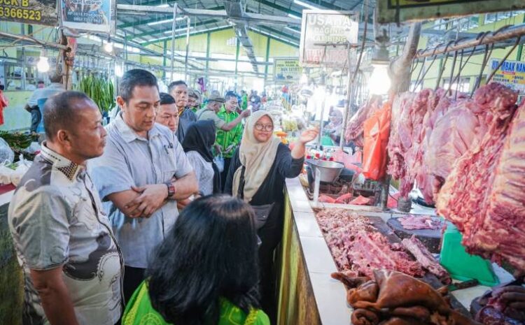  Sepekan Jelang Idulfitri, Pemkab Sergai Sidak Harga dan Stok Bahan Pokok di Pasar Sei Rampah