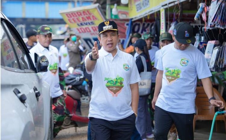  Bupati Morowali Imbau Pedagang di Bahodopi Jaga Kerapian dan Kebersihan Lapak