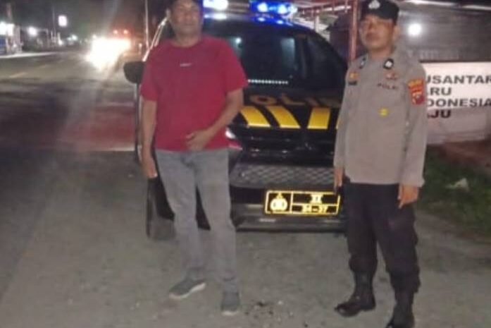  Patroli Mobil Subuh Polsek Lima Puluh, Jaga Kamtibmas Selama Ramadhan