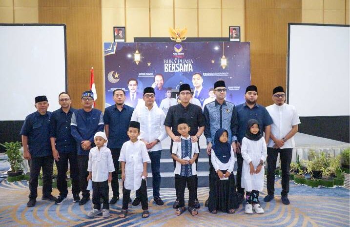  Buka Puasa Bersama Partai NasDem, Rico Waas Paparkan Capaian & Target Ambisius Pemko Medan