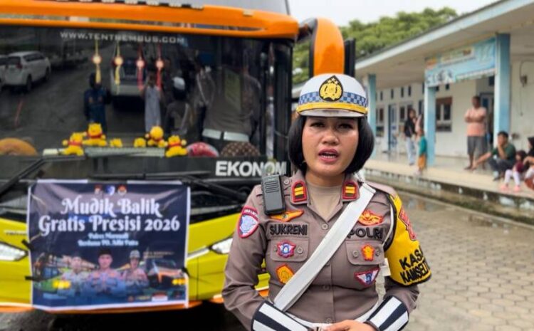  Polres Morowali Gelar Mudik Gratis Presisi Tahun 2026 Bagi Masyarakat Menuju Kota Makassar