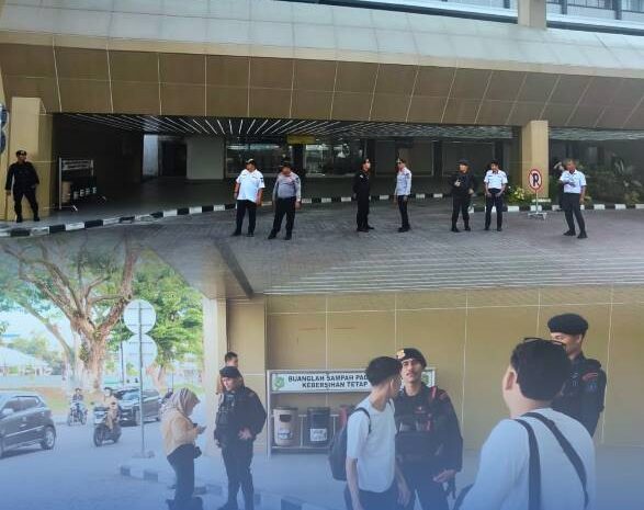  Personel Den Gegana Sat Brimob Polda Sumut Laksanakan Pengamanan di Stasiun KAI Medan Dalam Operasi Ketupat Toba 2026