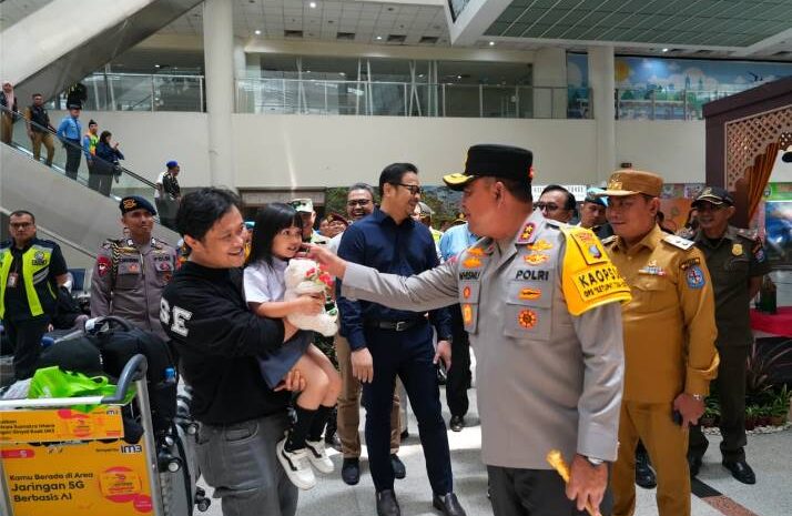  Kapolda Sumut Tinjau Bandara Kualanamu Jelang Mudik Lebaran 2026, Pastikan Keamanan dan Kenyamanan Penumpang