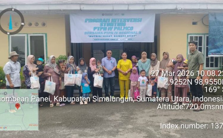  PTPN IV Regional II Kebun Marjandi Perkuat Komitmen “Nutrisi Sehat, Bangsa Kuat” Melalui Program TJSL Stunting Tahap II
