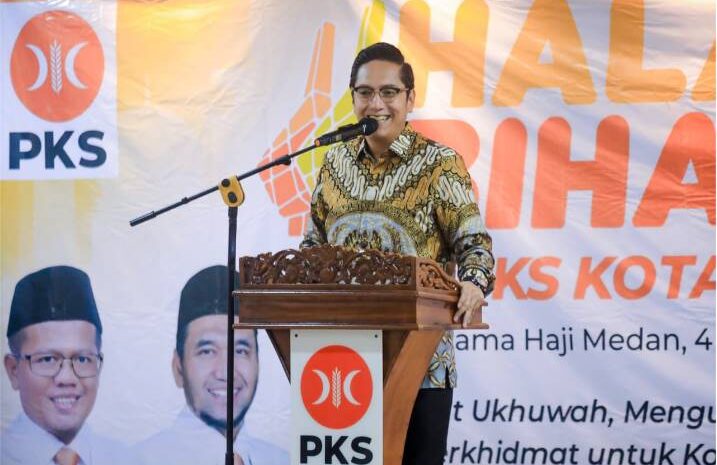  Hadiri Halal Bihalal PKS Kota Medan, Rico Waas Ajak Tinggalkan Sekat Politik dan Perkuat Sinergi