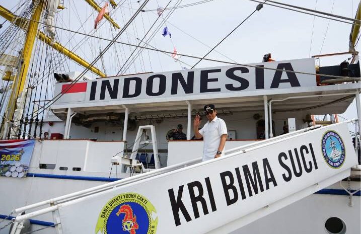  KRI Bima Suci Tiba di Belawan, Rico Waas Siap Kenalkan Potensi Medan Ke Mata Dunia