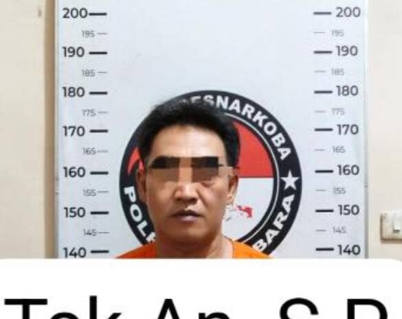  Satres Narkoba Polres Batu Bara Tangkap Pengedar Sabu di Sei Balai