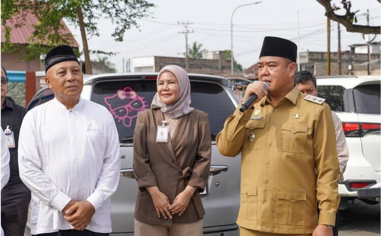  Peserta Manasik Haji Akbar Diberangkatkan, Wabup Syafrizal Beri Semangat