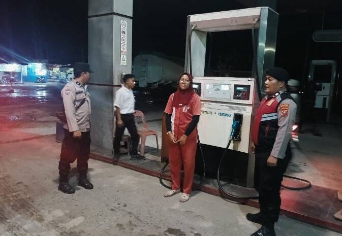  Cegah Kelangkaan BBM Sat Intelkam Polres Batu Bara Monitoring Persediaan BBM