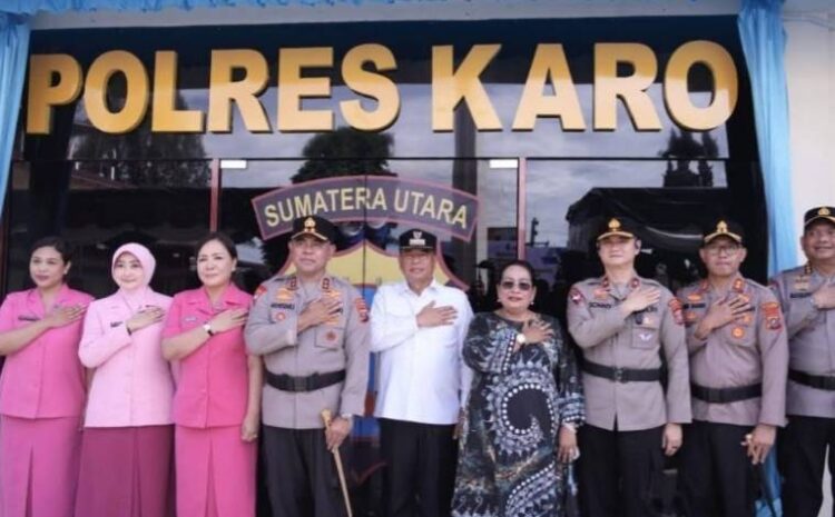  Polres Tanah Karo Kini Jadi Polres Karo, Ini Harapan Kapolda Sumut
